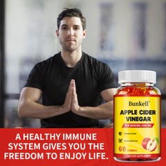 Apple Cider Vinegar Gummies Immune & Weight Management Support Exp 09/26