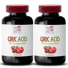URIC ACID CLEANSE – Amla Fruit, Devil&rsquo;s Claw Root, Celery Seed – 2 bottles