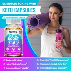 Keto + ACV Capsules – Reduces Bloating, Suppress Appetite & Boost Weight Loss