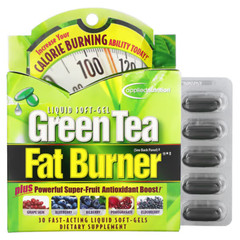 Applied Nutrition Green Tea Fat Burner, 30 Liquid Soft-Gels