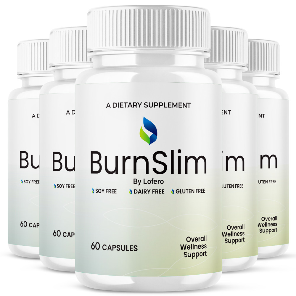 (5 Pack) Burn Slim Capsules Weight Loss Pills Supplement Fat Burner Body (300ct)