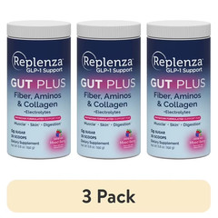 LOT of 3 Replenza GLP-1 Support Daily Replenisher | Mixed Berry | 11/2027