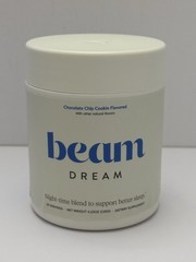 Beam Dream Nighttime Hot Cocoa 20 Servings Sleep Support Chocolate Cookie 4.23oz