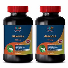Boost Immunity Capsules – Graviola 650mg – Guanabana Graviola Powder 2B