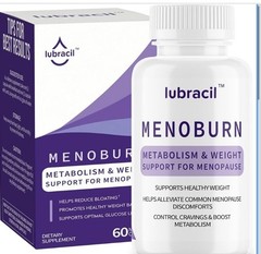 Lubracil MenoBurn Menopause Metabolism & Weight Management Support, 60 Capsules
