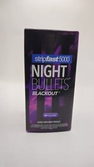 Stripfast 5000 Night Bullet Blackout Capsules for Women & Men – 60 Count (1 box)