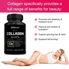 Collagen Peptides Improve Skin Elasticity Improve Skin Quality 120 Capsules