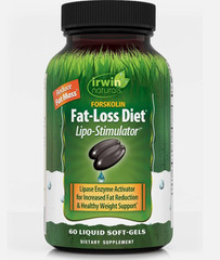 Irwin Naturals Forskolin Fat Loss Diet Lipo Stimulator, 60 Softgels