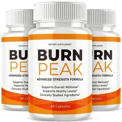 (3 Pack) Burn Peak Capsules Weight Loss Supplement Fat Burner (180 ct) 10/27