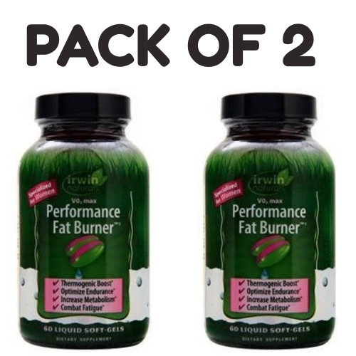 Irwin Naturals VO2 Max Performance Fat Burner 60 sgels PACK OF 2