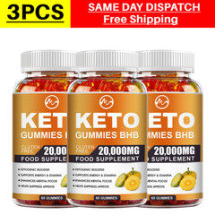 Keto ACV Gummies – 20000MG BHB Weight Loss Fat Burner Appetite Suppressant