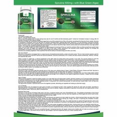 Spirulina Algae Immune Support & White Bean Extract Weight Management Supplement