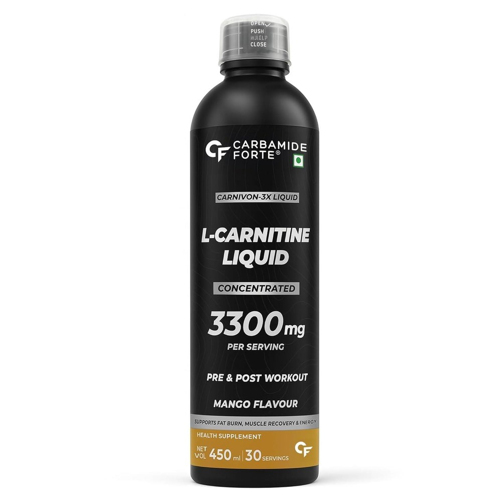 Carbamide Forte L Carnitine Liquid 3300mg Mango Flavour 450ml Man & Woman