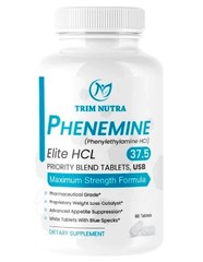 Phenemin Elit 37.5 Strongest appetite suppressant and energy pill USA