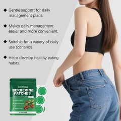 Berberine Patches 1 Month Supply 30 Patches