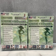 GFOUK Moringa Berberine X NAD 10 in 1 Advanced Nano Microneedle Patch