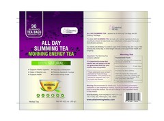 All Day Slimming Tea For Weight Loss – All Natural 30 Days Detox Tea That Fla…