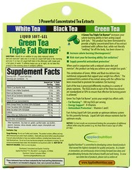 Applied Nutrition Green Tea Triple Fat Burner, 30 Liquid Soft-Gels