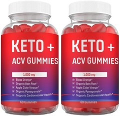 Keto Slimming Gummies Apple Cider Vinegar ACV Weight Loss 60 Gummy USA 1,000mg