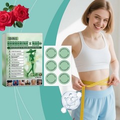 10 In 1 Nano Microneedle Berberine Weight Loss Patch Infused With Moringa