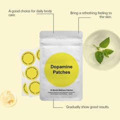 Kind Patches | Dopamine for Mood Boost & Positivity Support | Pack of 90 Patches