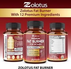 All-Natural Fat Burner Capsules for Weight Loss & Energy – 2- Supply
