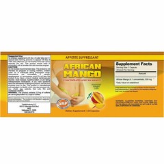 Coconut Colon Detox Cleanse & African Mango Weight Loss Fat Burn Capsules Combo