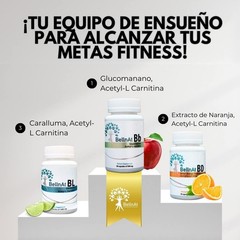 BellnAt Weight Loss Capsule Supplement 30 Pills Glucomanano Caralluma Orange
