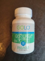 GOLO GO-3 PLUS Dietary Supplement NEW & SEALED