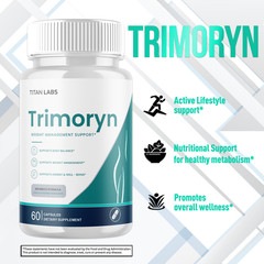 (3 Pack) Trimoryn Advanced Energy & Fitness Support Formula Trimo Ryn 180 Caps