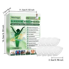 50% OFF Moringa Berberine x NAD+ 10-in-1 Advanced Nano Microneedle Patches New