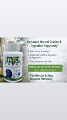 Daily Cognitive Support Supplement | Focus, Memory & Clean Energy | 60 Tablets