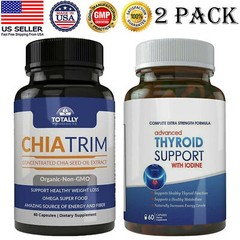 Chia Seed Oil Extract Weight Management & Thyroid Support Metabolism Supplement