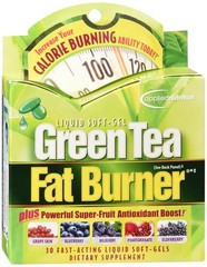 Applied Nutrition Green Tea Fat Burner, 30 Liquid Soft-Gels