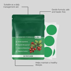 30 Pieces Berberine Patches,1 Month Supply, Metabolism Boosting Patches