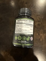 Green Tea Extract Fat Burner 60 Capsules -2 per serv EXP 10/28 NEW