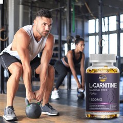 1500mg Acetyl L-carnitine 120 Capsules Nervous System Health Antioxidant Support
