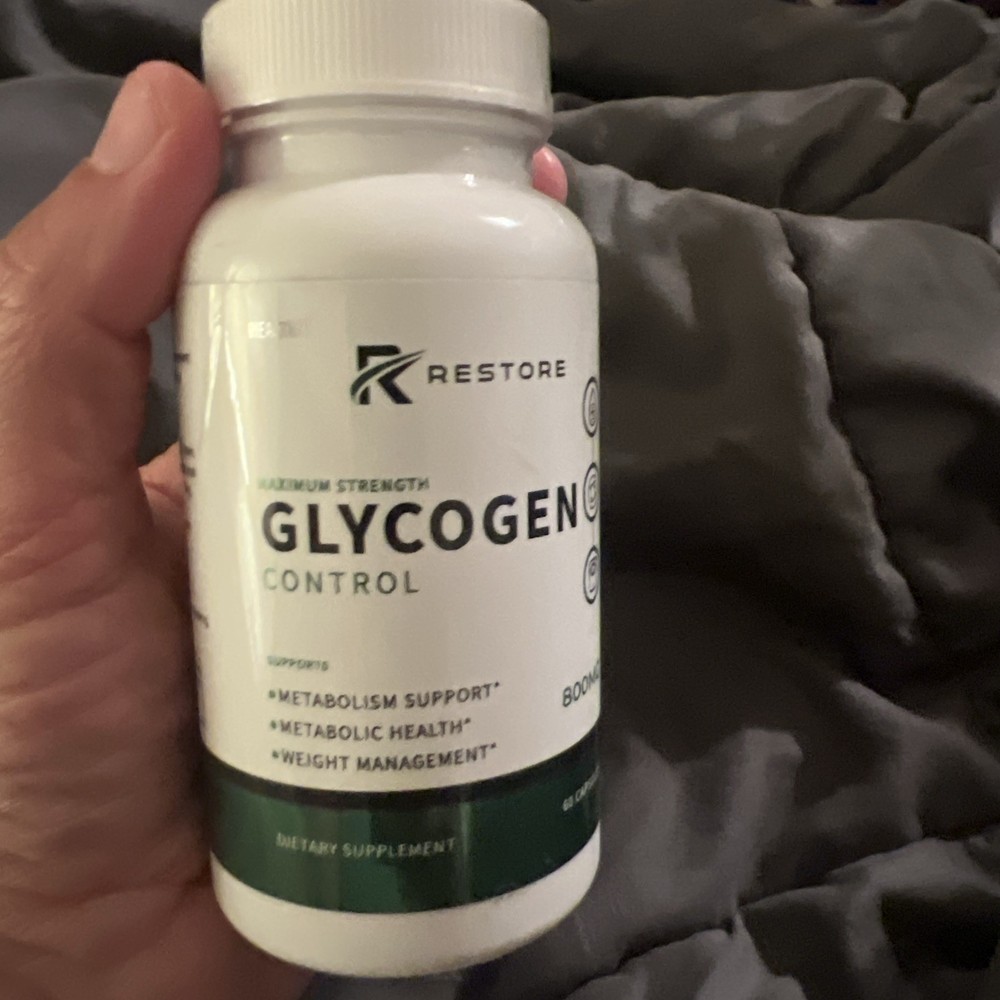 Restore Glycogen Control Blood Capsules, Blood Sugar Control Pills (1 Pack)
