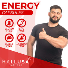 ENERGY – Enhance Vitality, Stamina & Mental Focus – Performance Booster – 60 Cap