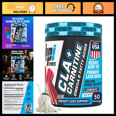Non-Stimulant CLA + Carnitine Powder – Fat Burner for Weight Loss & Lean Muscle