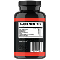 Angry Supplements Natural Turmeric Ginger Maxx, Joint Support Flexibility, 6PK