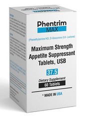 Phentrim Max 37.5 Max Strenght weight loss tablet appetite suppressant energy