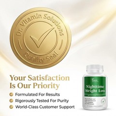 Nighttime Fat Burner Supplements Appetite Suppressants Weight Loss Pills 30