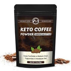 Keto Instant Coffee Mix with MCT Oil-Low Carb-Supports Ketosis – Energy