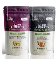 All Day Slimming Tea Weight Loss – All Natural 30 Days Detox Tea That Fla…