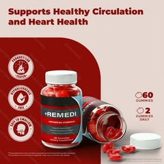 Remedi Gummies, Advanced Gummy Wellness Formula, Total Body Support 60ct