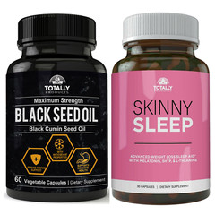 Black Seed Oil Immune Supplement Skinny Sleep Support Weight Management 30 Caps