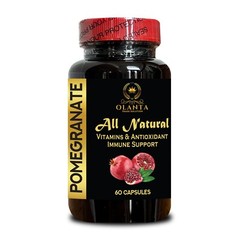 Pomegranate Pure Extract Capsules, Plant-Based Herbal Antioxidant Formula -1Bot