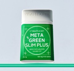 VITAL BEAUTIE Body Fat Control Meta Green Slim 90 tablets Vegan Diet K-Beauty