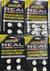 Stacker REAL 2 Way Action 4 Packs – 16 Pills Energy Diet Weight Loss FREE SHIP